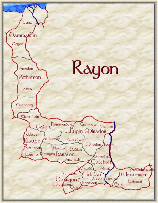Karte von Rayon